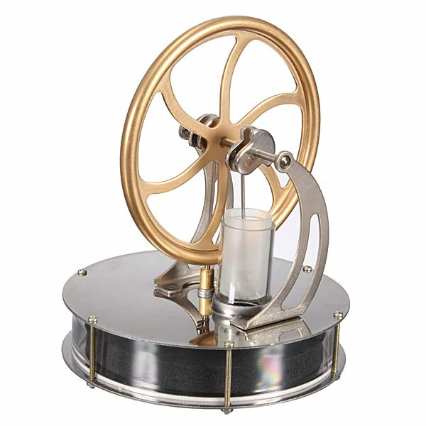 Low Temperature Stirling Engine Motor