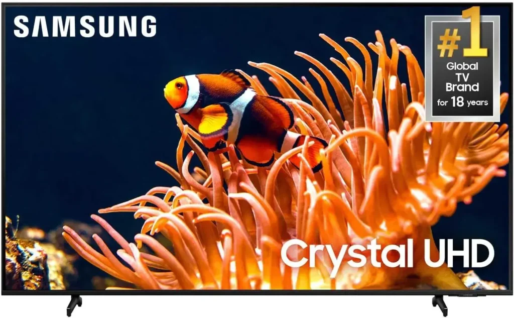 SAMSUNG 65-Inch Class Crystal 4K UHD AU8000