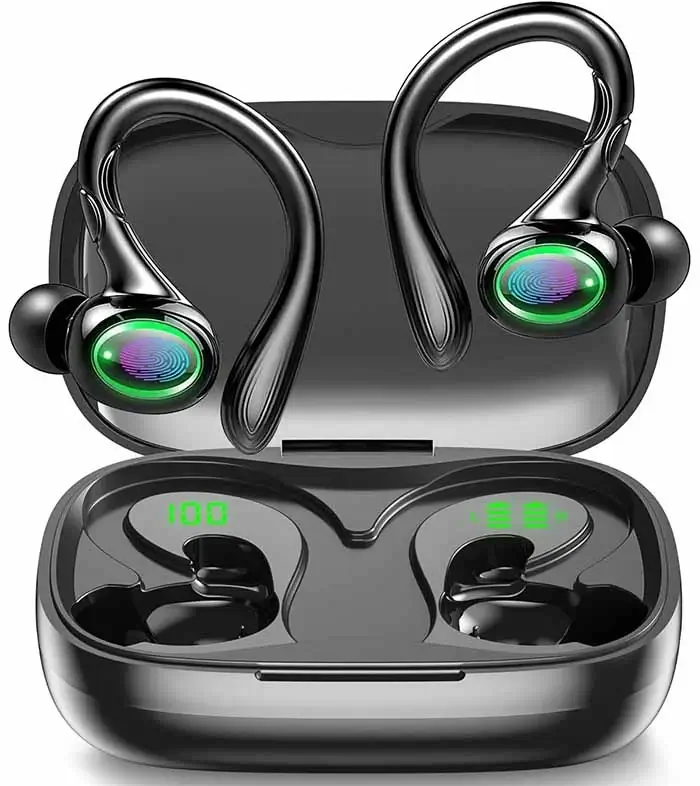 GJB Wireless Earbuds, 60H Playback Bluetooth 5.3 Headphones,Noise Cancelling Wireless Headphones